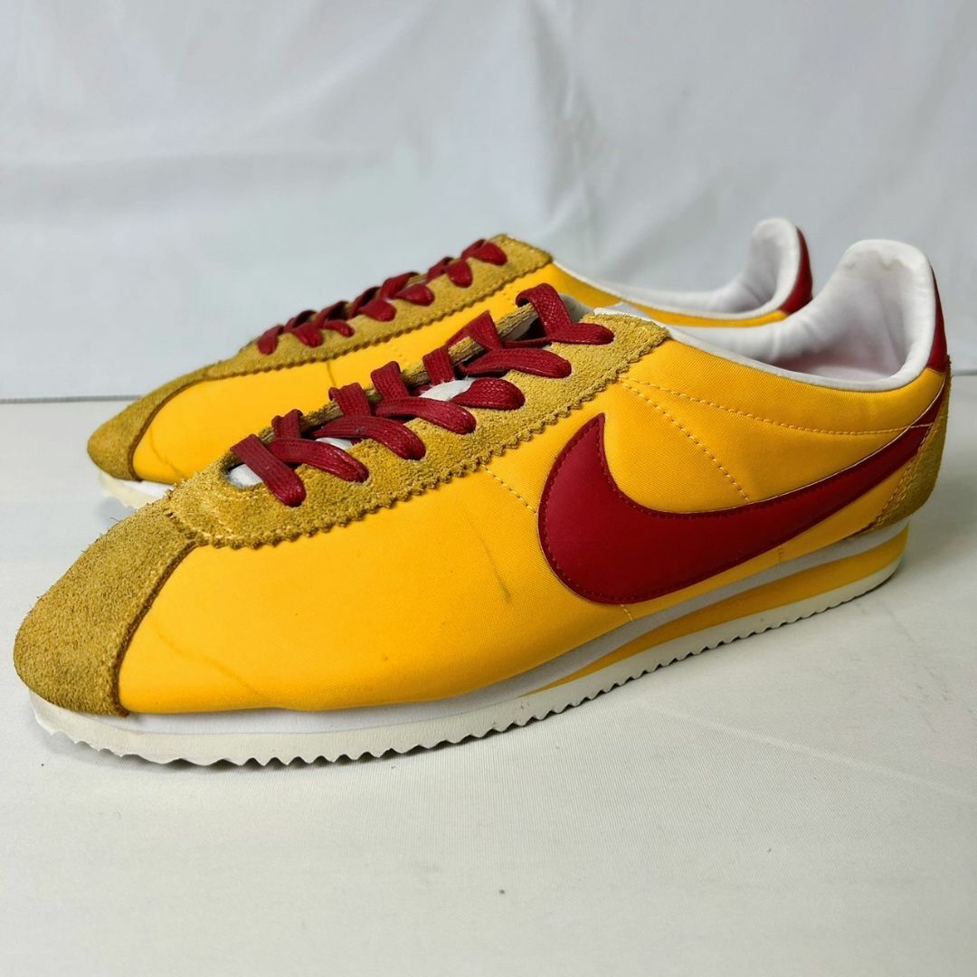 488291-700 NIKE CORTEZ NYLON 黄赤 26.5cm