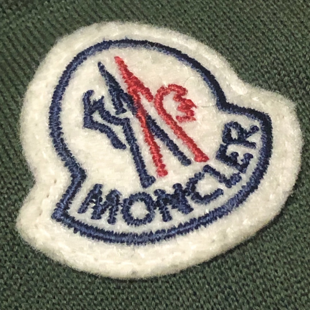 MONCLER(モンクレール)のMONCLER モンクレール パーカー ナイロン 刺繍 ロゴ入り 美品 メンズのトップス(パーカー)の商品写真