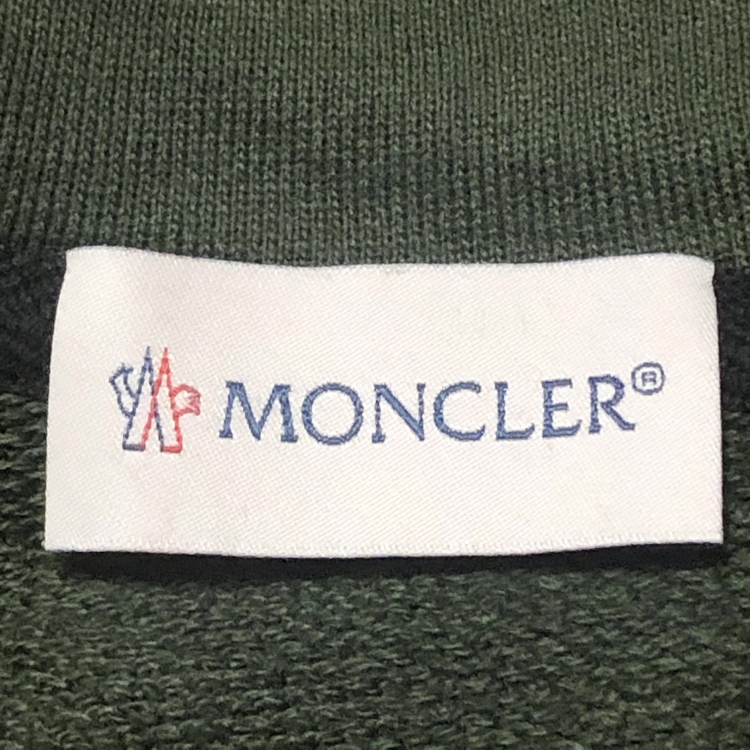 MONCLER(モンクレール)のMONCLER モンクレール パーカー ナイロン 刺繍 ロゴ入り 美品 メンズのトップス(パーカー)の商品写真