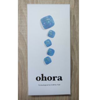 オホーラ　ohola　P Bluepops　ブルー　青　ペディキュア(ネイル用品)