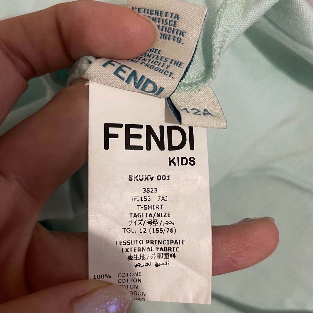 FENDI(フェンディ)のFENDI Tシャツ キッズ レディースのトップス(Tシャツ(半袖/袖なし))の商品写真