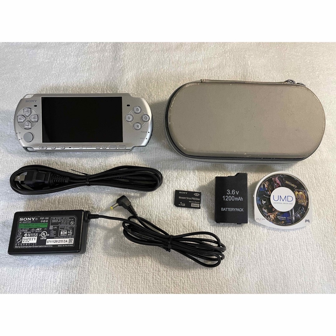 ☆良品☆ PSP-3000 ミスティックシルバー