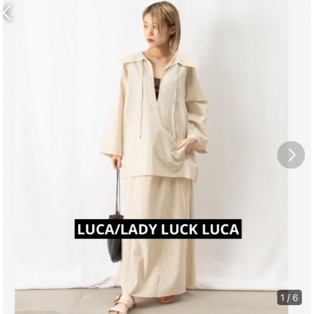 LUCA/LADY LUCK LUCA - LUCA/LADY LUCK LUCA LC/LLL コットンリネン