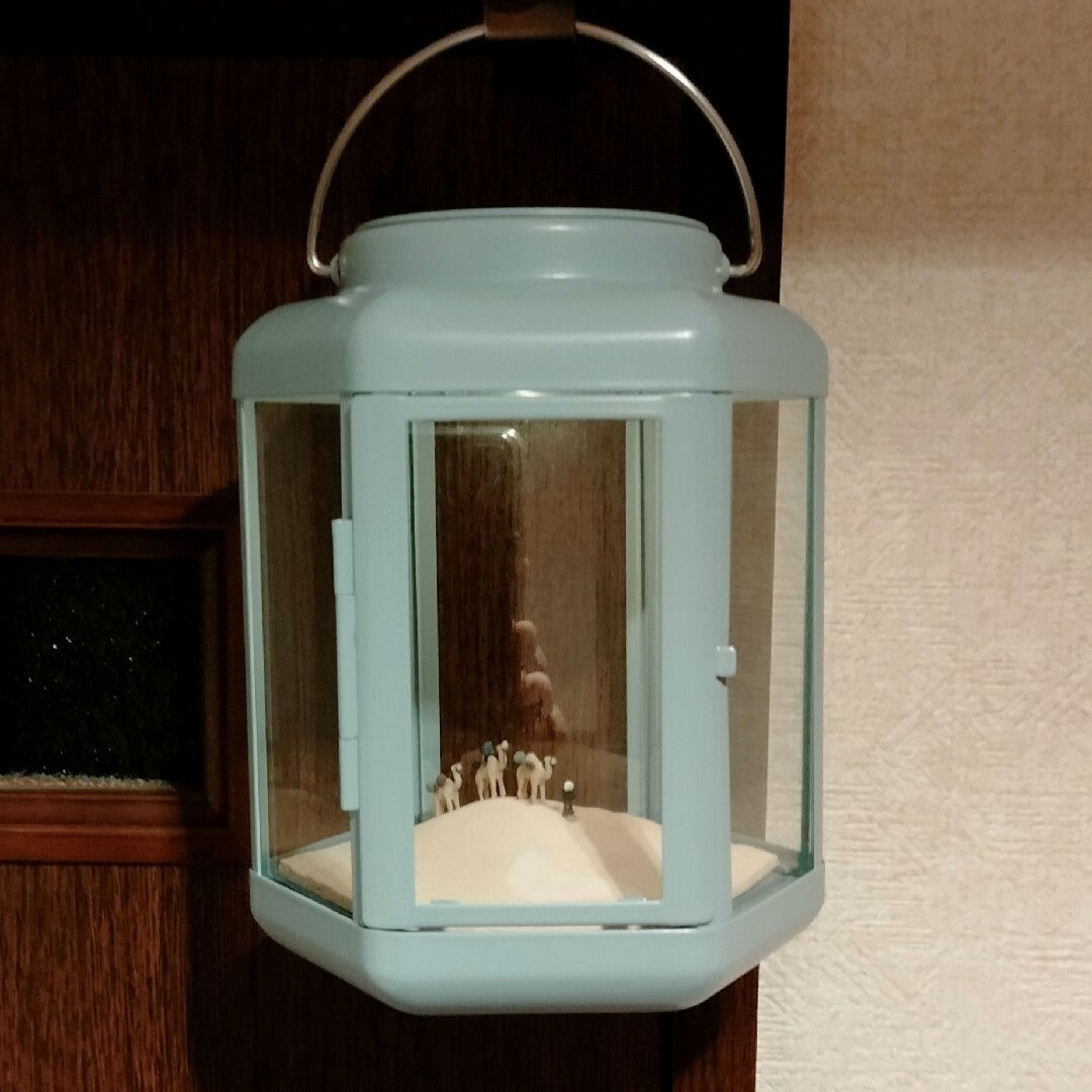 ラクダさんのランタン インテリア/住まい/日用品のライト/照明/LED(テーブルスタンド)の商品写真