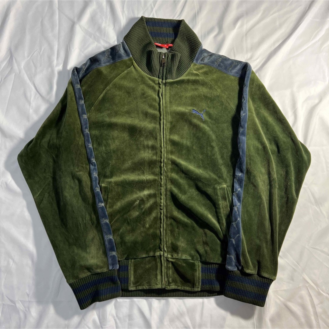 00´s vintage puma トラックジャケット アーカイブ y2kモード-