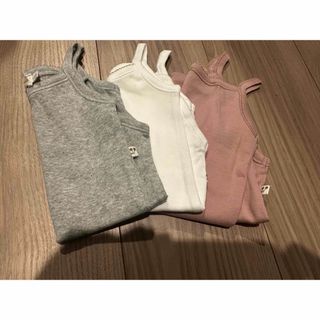 ボンポワンのキャミソールボディ　3枚(その他)