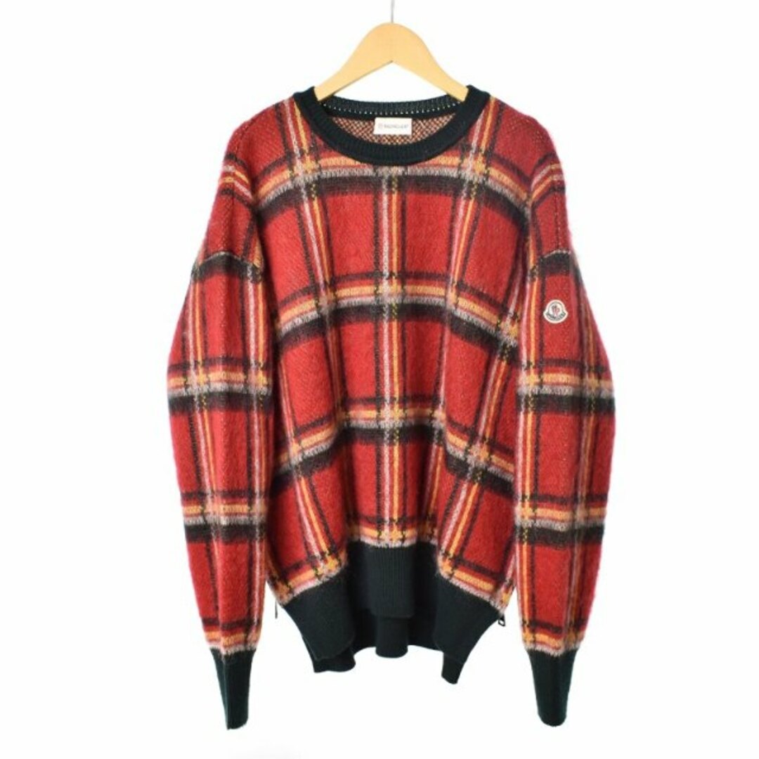 モンクレール 赤ニット S | hartwellspremium.com