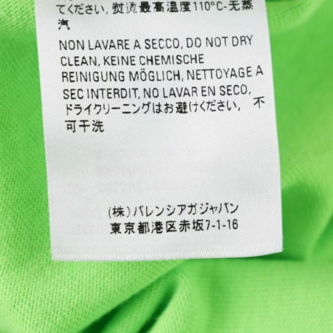 完売品 BALENCIAGA Tシャツ オーバーサイズ BB フェザー ロゴ 紺