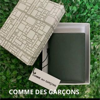 コムデギャルソン(COMME des GARCONS)のコムデギャルソン☆新品☆COMME des GARCONS 財布/カードケース緑(折り財布)