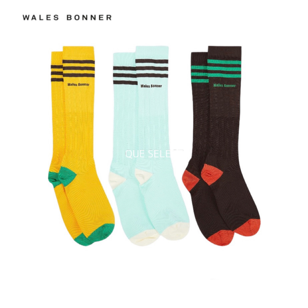 23SS 希少　WALES BONNER × ADIDAS 3パックソックス