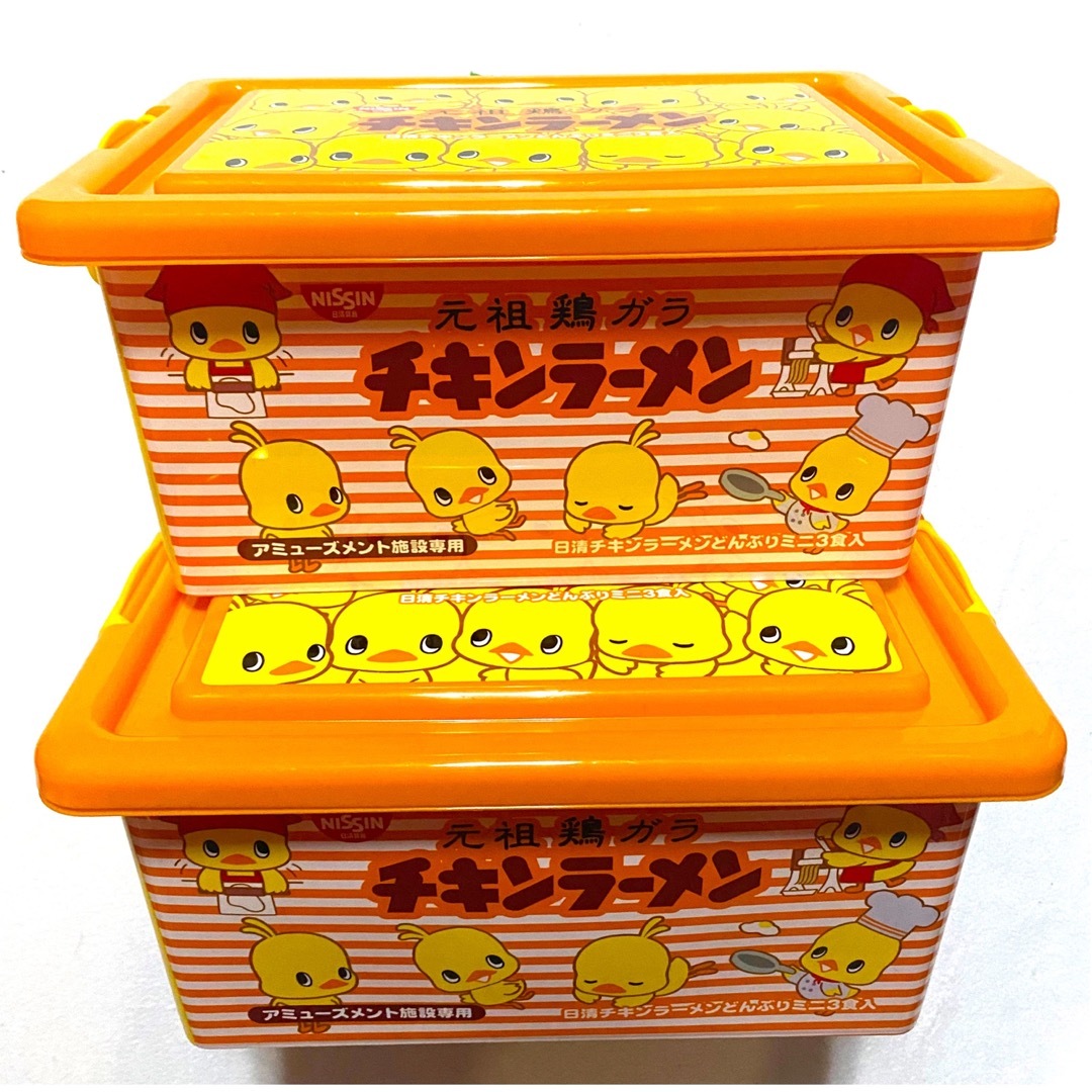 チキンラーメン＆カップヌードル コンテナBOX【6個セット】