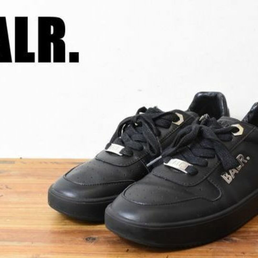 【新品未使用】 BALR. ボーラー X1 SOCK SNEAKER スニーカー シューズ B15121007 【40：25.5cm/JET BLACK】