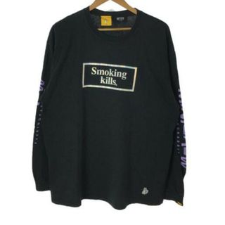 エフアールツー(#FR2)のFR2×MINTCREW smoking kills L/S tee XL(Tシャツ/カットソー(七分/長袖))