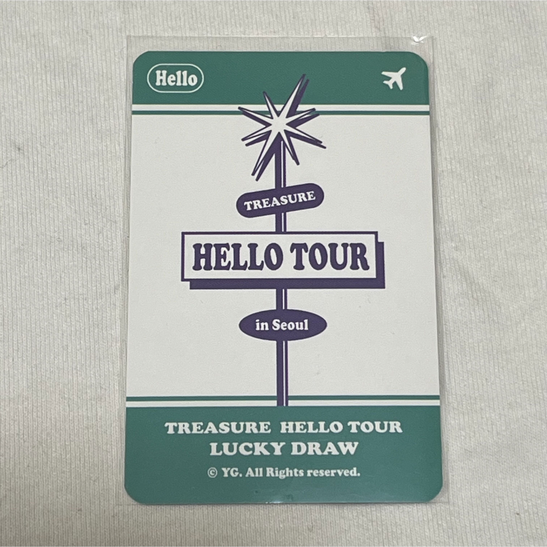 treasure hello ソウルコン ジョンファン 制服トレカ