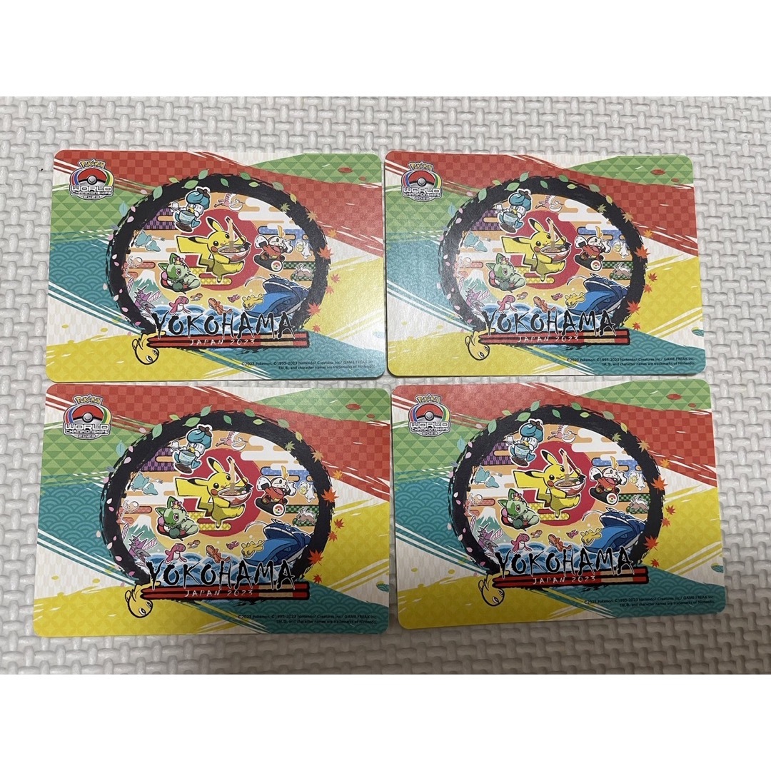 wcs 横浜 ステッカー 8枚 エンタメ/ホビーのおもちゃ/ぬいぐるみ(キャラクターグッズ)の商品写真
