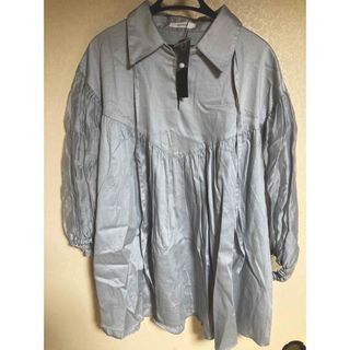 ジーナシス(JEANASIS)の値下不可　新品☆JEANASIS ジーナシス ブラウス　チュニック(シャツ/ブラウス(長袖/七分))