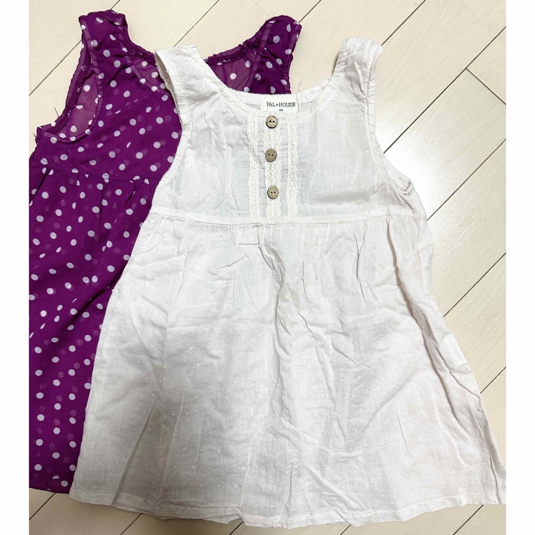 PAL HOUSE ☆ チュニック　100㎝ キッズ/ベビー/マタニティのキッズ服女の子用(90cm~)(Tシャツ/カットソー)の商品写真