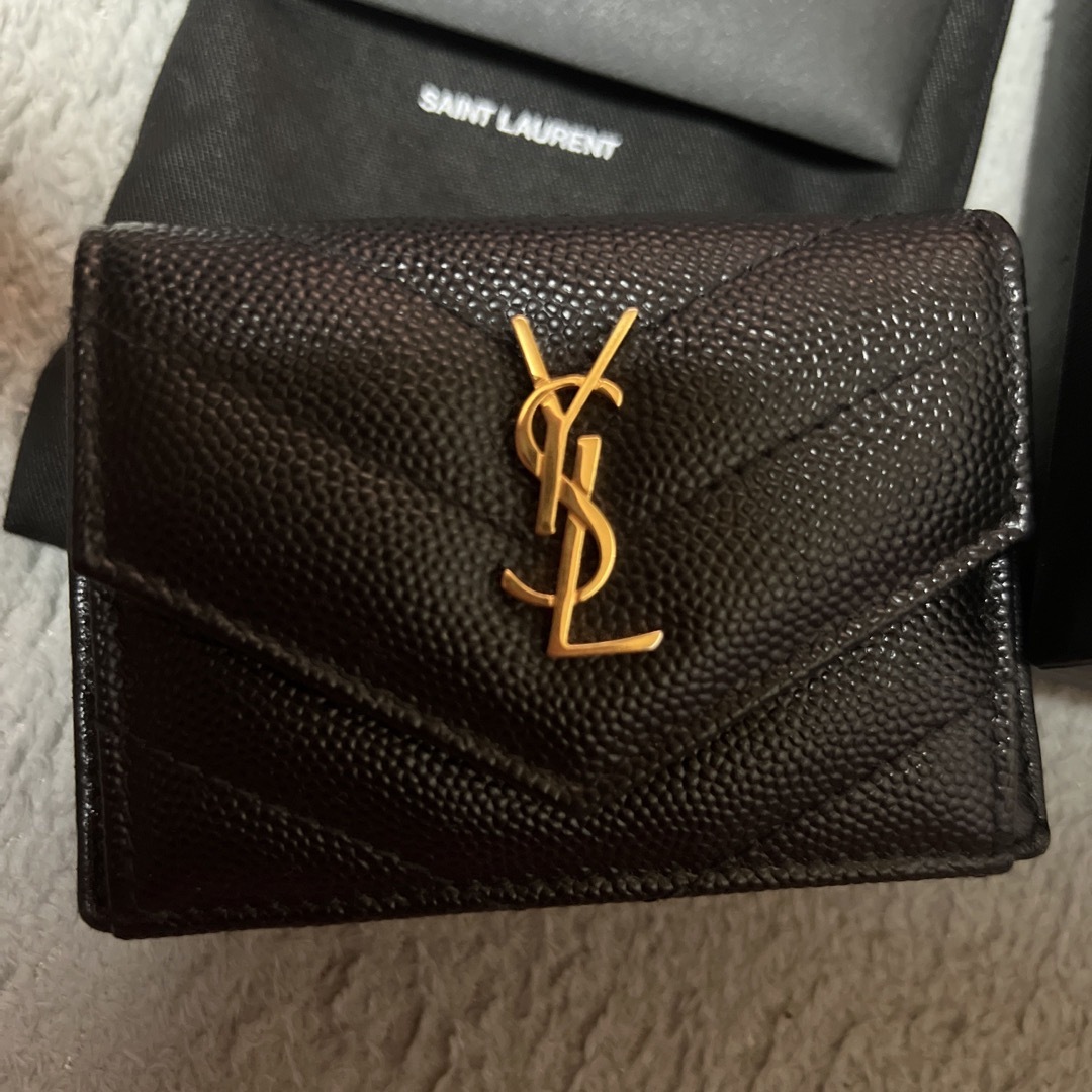Saint Laurent(サンローラン)のサンローラン　ミニ財布　美品 レディースのファッション小物(財布)の商品写真