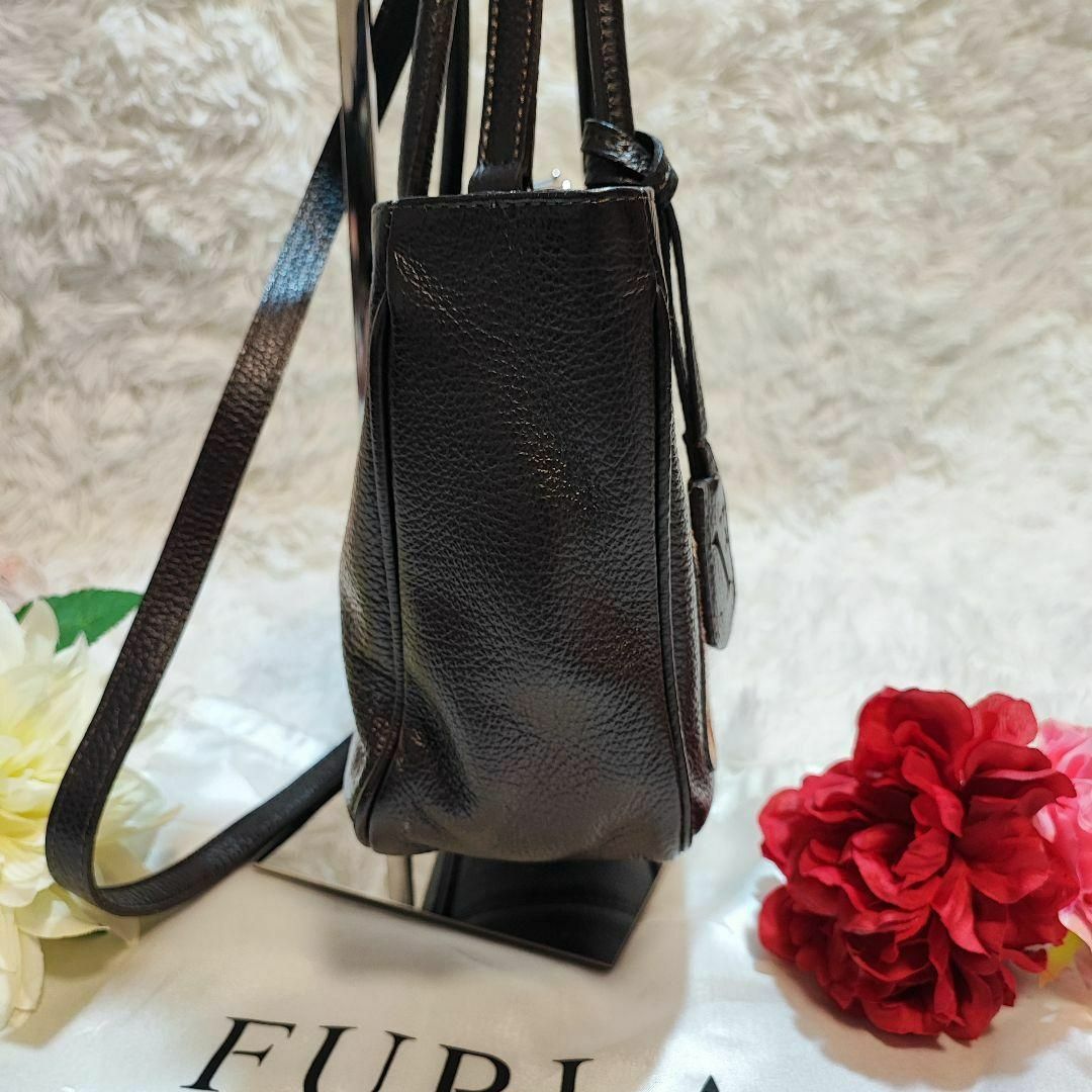 Furla(フルラ)のFURLA　2way   ハンドバッグ　ショルダーバッグ　ハラコ　レオパード レディースのバッグ(ショルダーバッグ)の商品写真