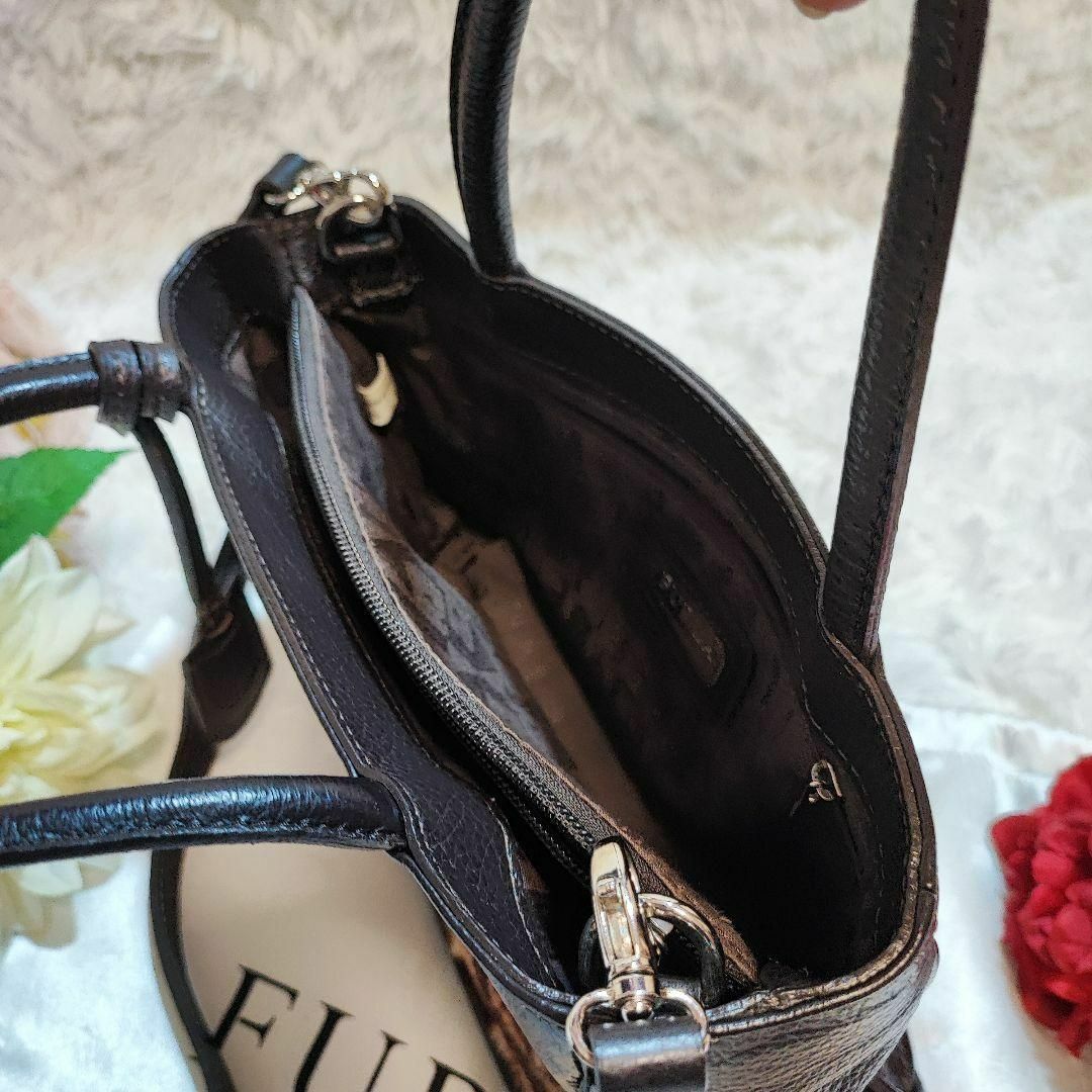 Furla(フルラ)のFURLA　2way   ハンドバッグ　ショルダーバッグ　ハラコ　レオパード レディースのバッグ(ショルダーバッグ)の商品写真