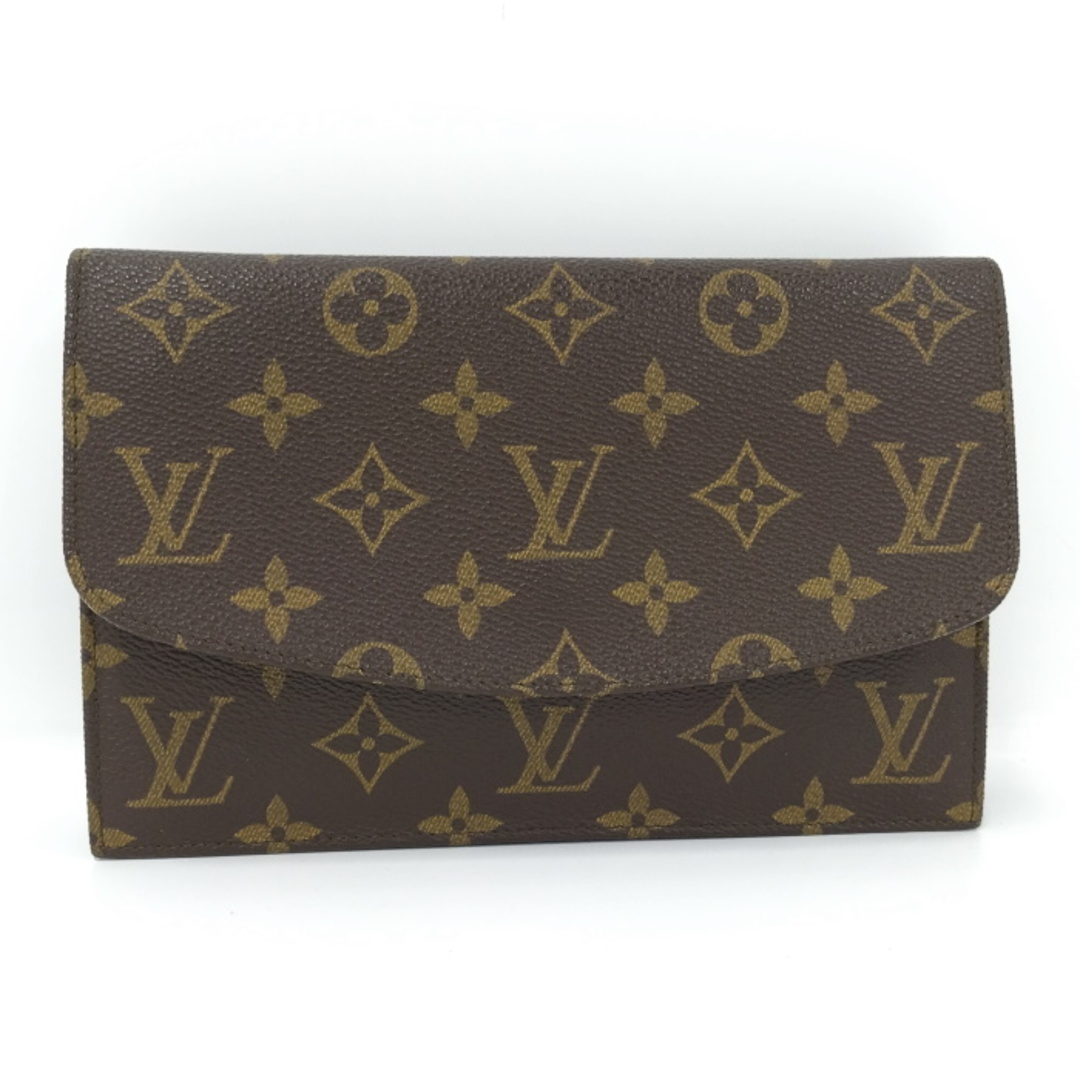 ファスナーポケット×1製造番号LOUIS VUITTON ポシェット ラバ20 クラッチバッグ モノグラム