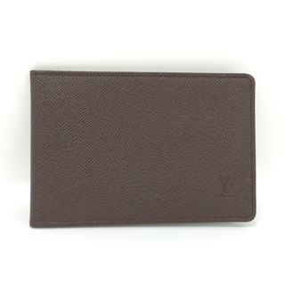 ルイヴィトン(LOUIS VUITTON)のLOUIS VUITTON パスケース タイガ ブラウン(名刺入れ/定期入れ)