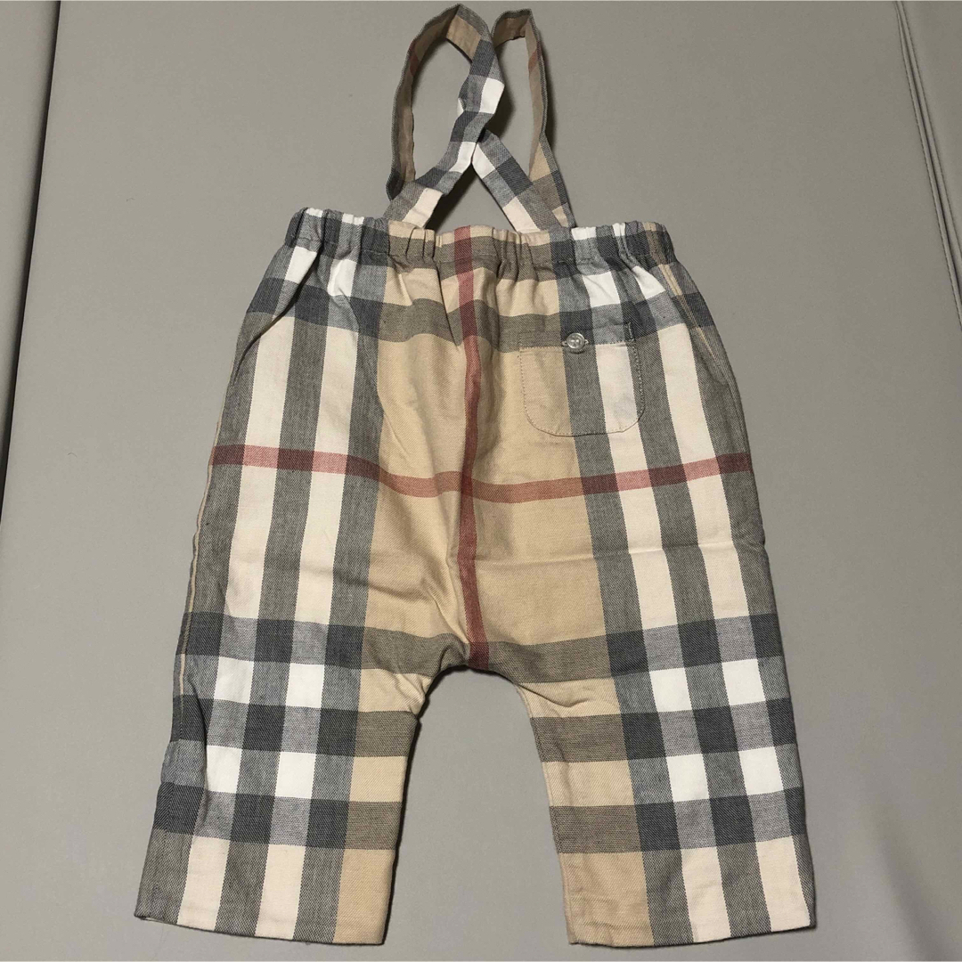 BURBERRY(バーバリー)のBURBERRY CHILDREN  バーバリー　ベビー　サスペンダーパンツ キッズ/ベビー/マタニティのベビー服(~85cm)(パンツ)の商品写真