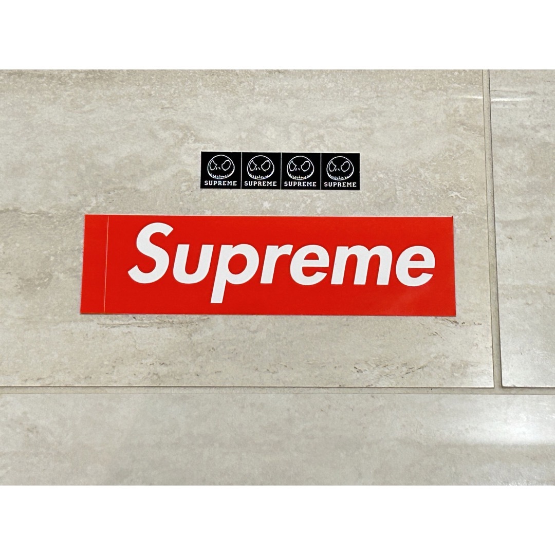 2023FW supreme skeleton ステッカー スケルトン