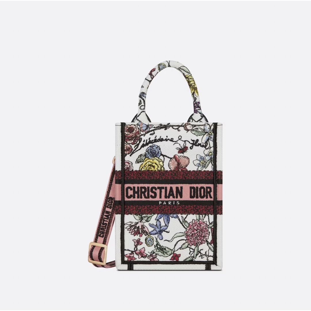 新品未使用　DIOR BOOK TOTE ミニ フォンバッグ　ブラック