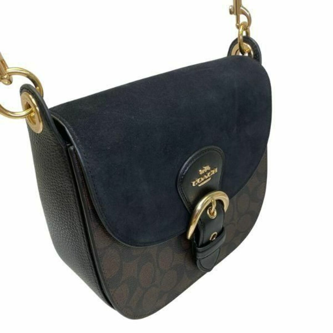 美品✨】COACH シグネチャー クリオ スエード2WAY ショルダーバッグ