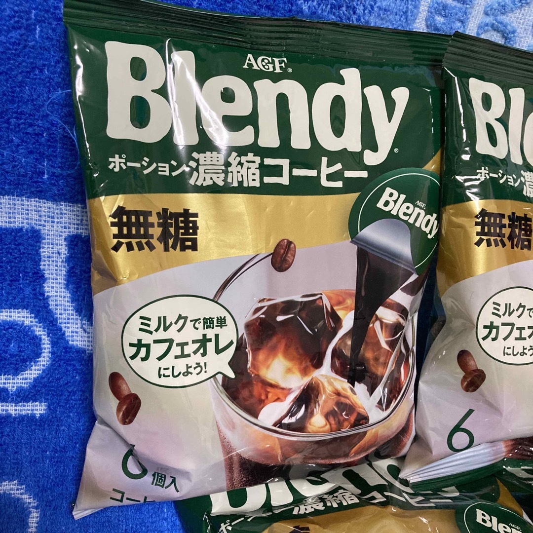 AGF(エイージーエフ)の6個×5袋 ポーション　希釈用☆ブレンディ　濃縮コーヒー　無糖 食品/飲料/酒の飲料(コーヒー)の商品写真