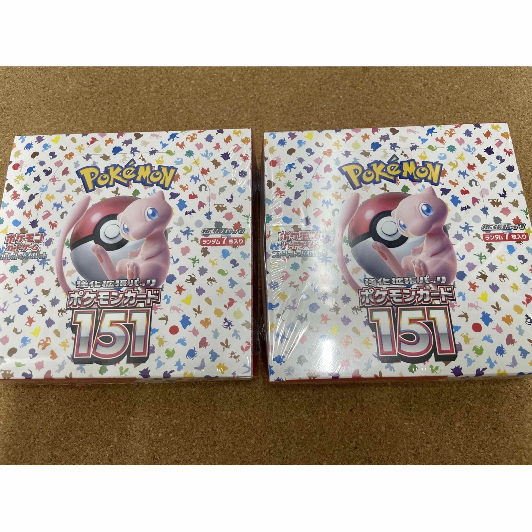 ポケモンカード151 2BOXシュリンク付きの通販 by いちかず's shop|ラクマ