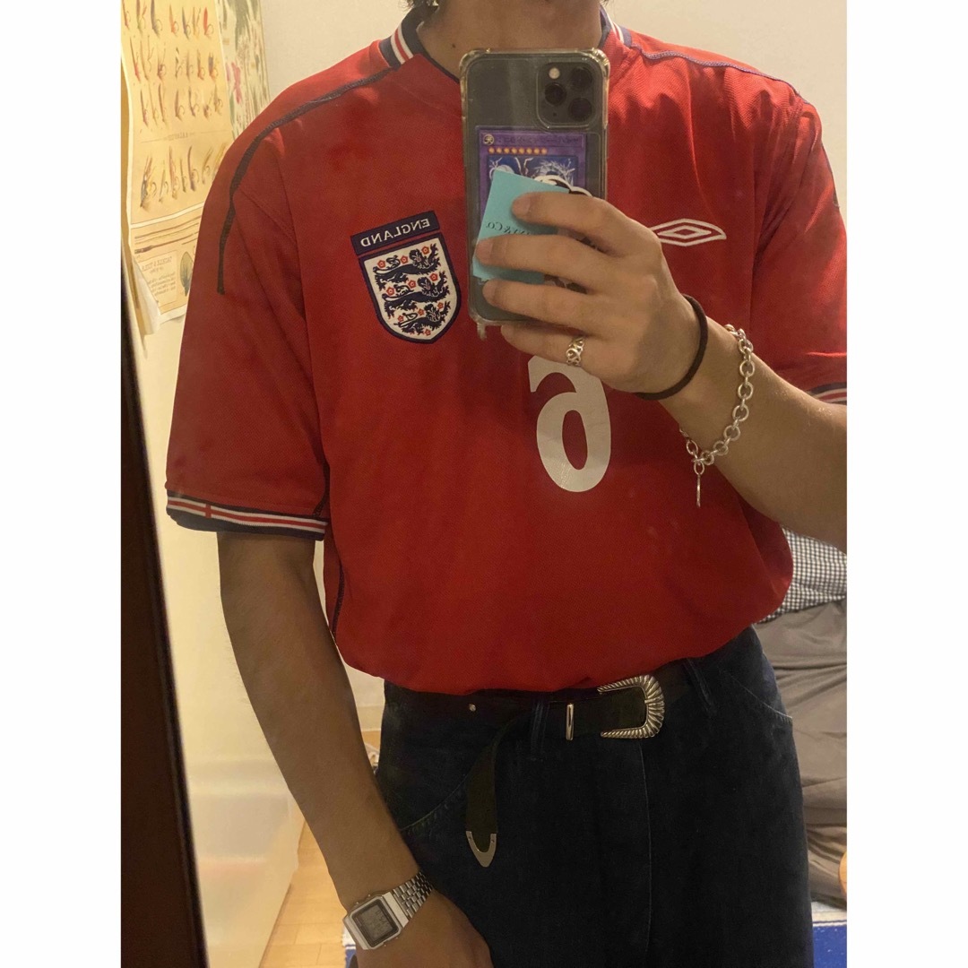 UMBRO(アンブロ)の00s UMBRO England gameshirt メンズのトップス(Tシャツ/カットソー(七分/長袖))の商品写真