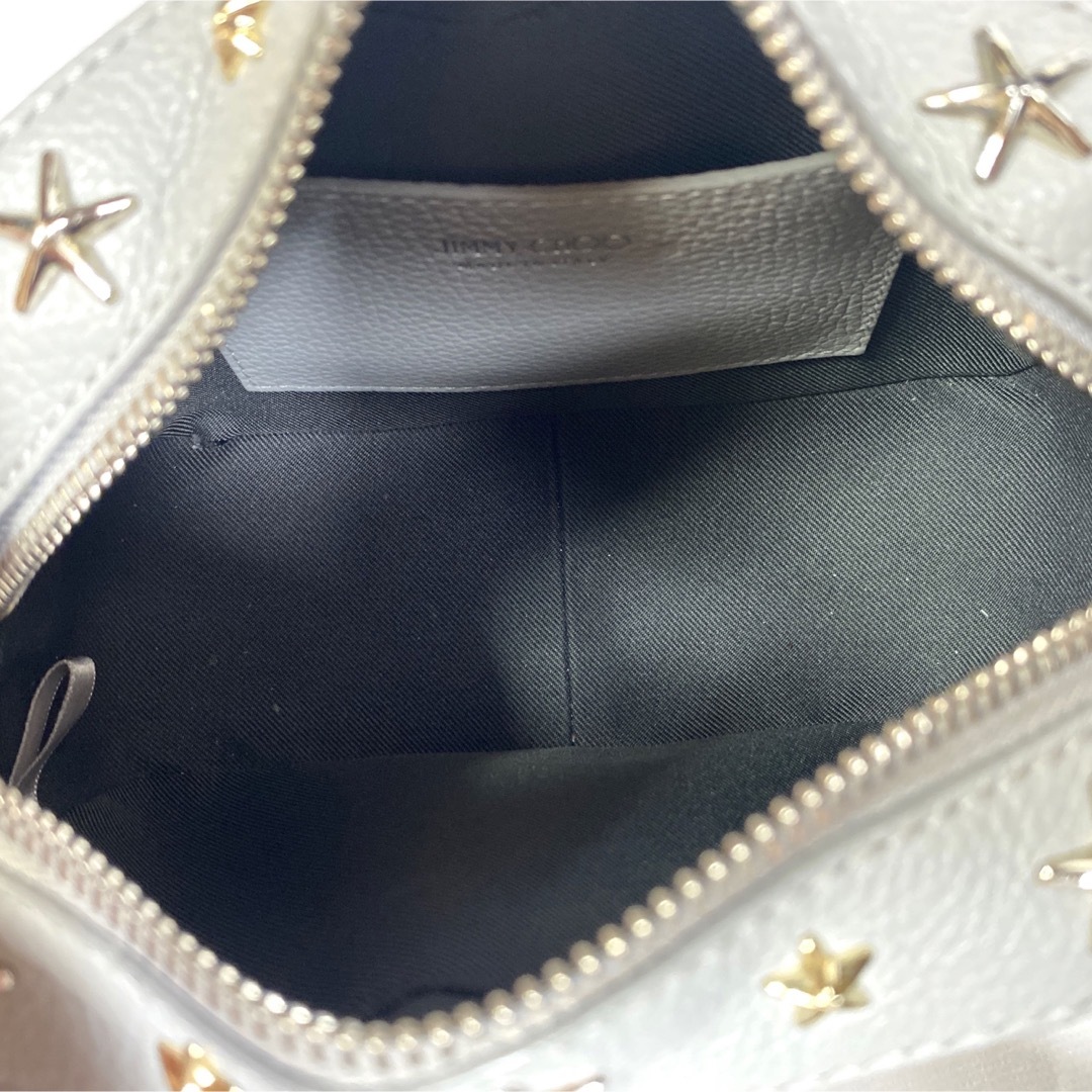 JIMMY CHOO(ジミーチュウ)の【美品】JIMMY CHOO PEGASI グレー CAMERAショルダーバッグ レディースのバッグ(ショルダーバッグ)の商品写真