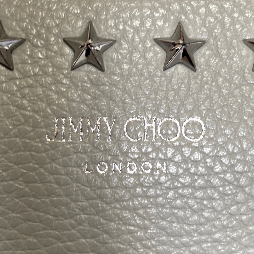 JIMMY CHOO(ジミーチュウ)の【美品】JIMMY CHOO PEGASI グレー CAMERAショルダーバッグ レディースのバッグ(ショルダーバッグ)の商品写真