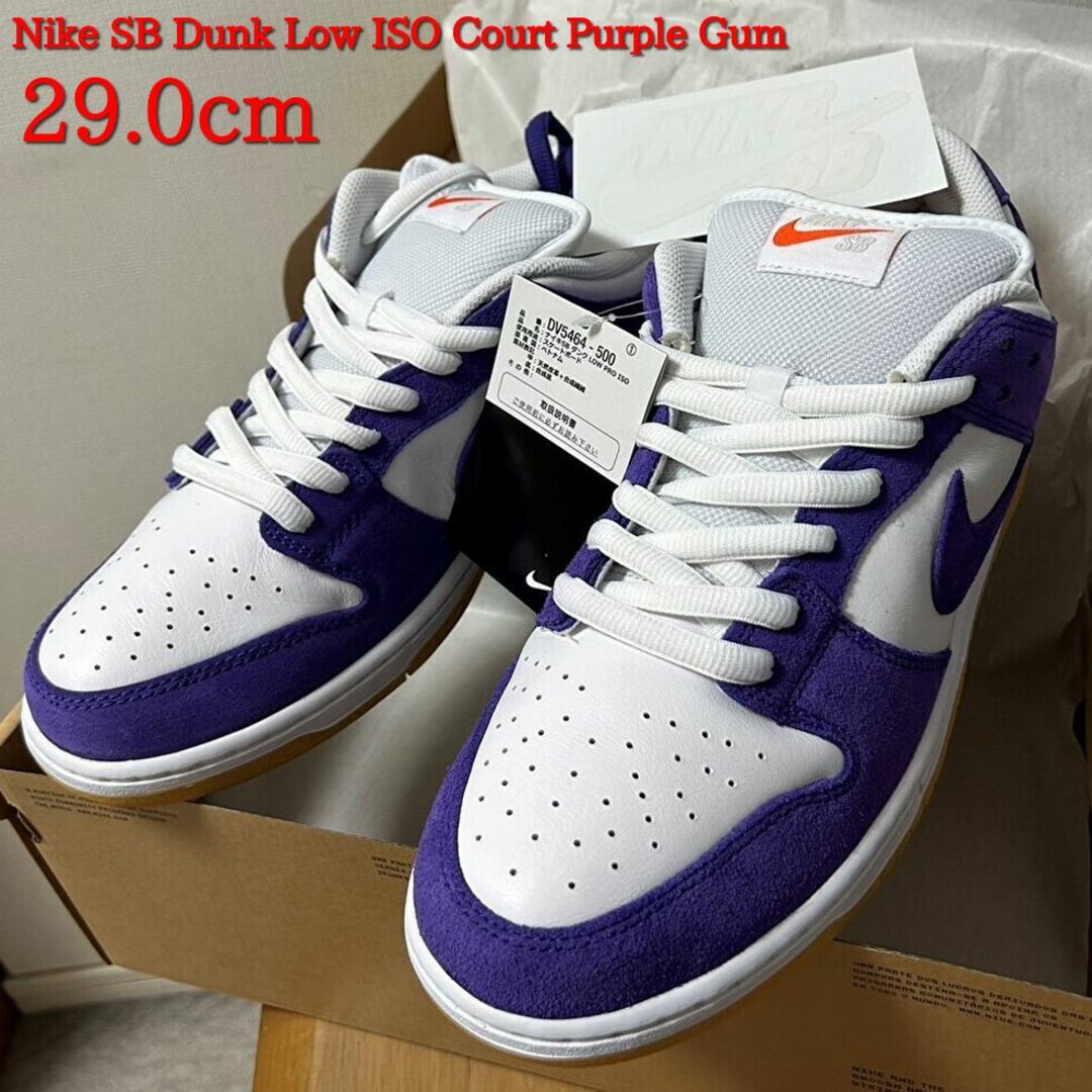 Nike SB Dunk ISO  Court Purple Gum