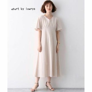 アパートバイローリーズ(apart by lowrys)のアパートバイローリーズ【apart by lowrys】タテガラレースワンピース(ロングワンピース/マキシワンピース)