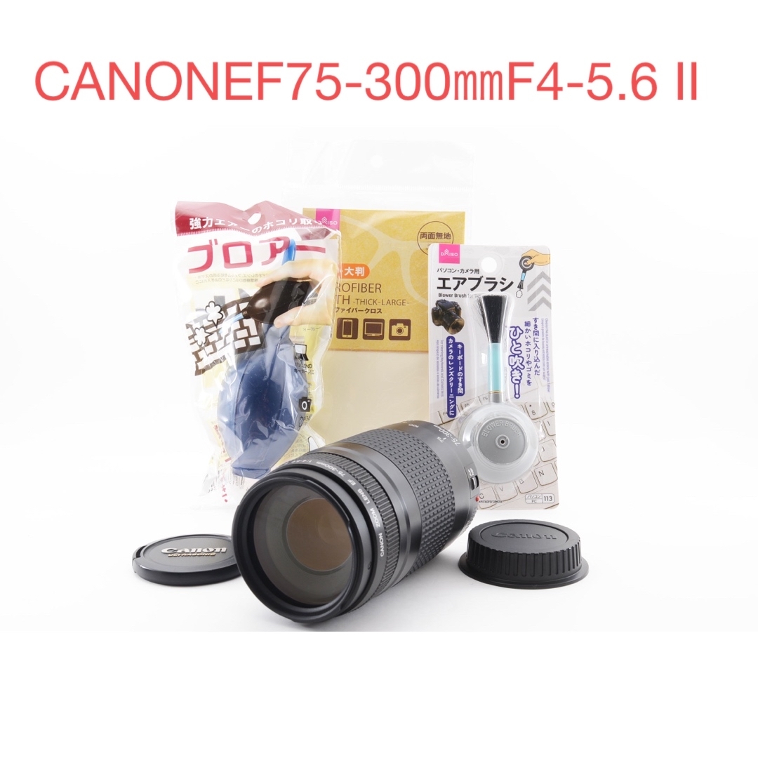 ☆極上品☆キャノン CANON EF 75-300mm F4-5.6 II☆-