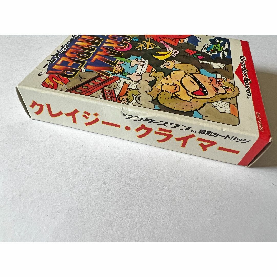 BANDAI(バンダイ)のワンダースワン クレイジークライマー 箱説あり　Wonderswan WS エンタメ/ホビーのゲームソフト/ゲーム機本体(携帯用ゲームソフト)の商品写真