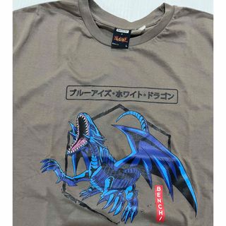 ユウギオウ(遊戯王)のブルーアイズ　遊戯王　BENCH Tシャツ　フィリピン　青眼の白竜　2w L(Tシャツ/カットソー(半袖/袖なし))