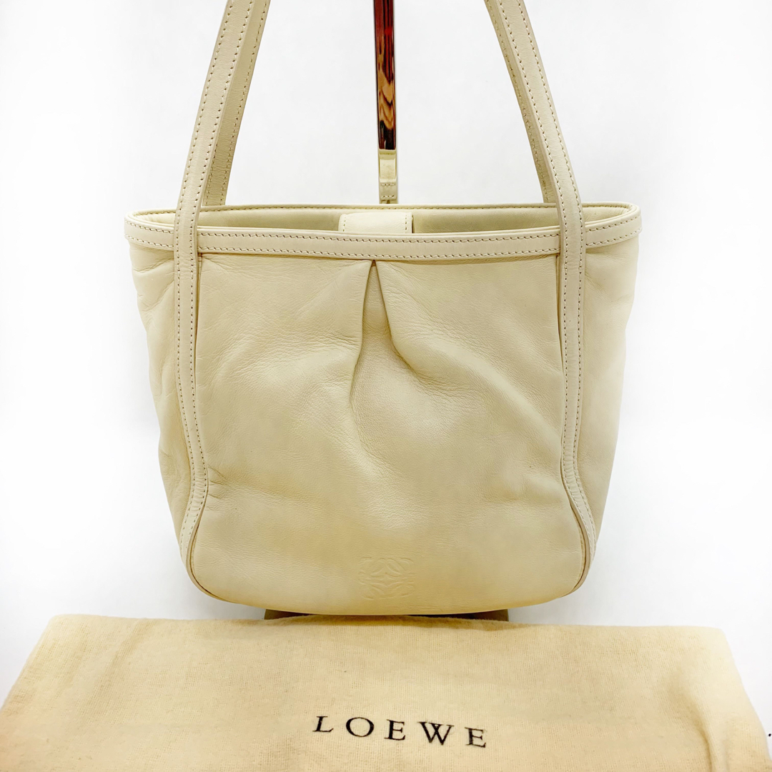 希少完売品！LOEWE ナッパアレイ ハンドバッグ ベージュ