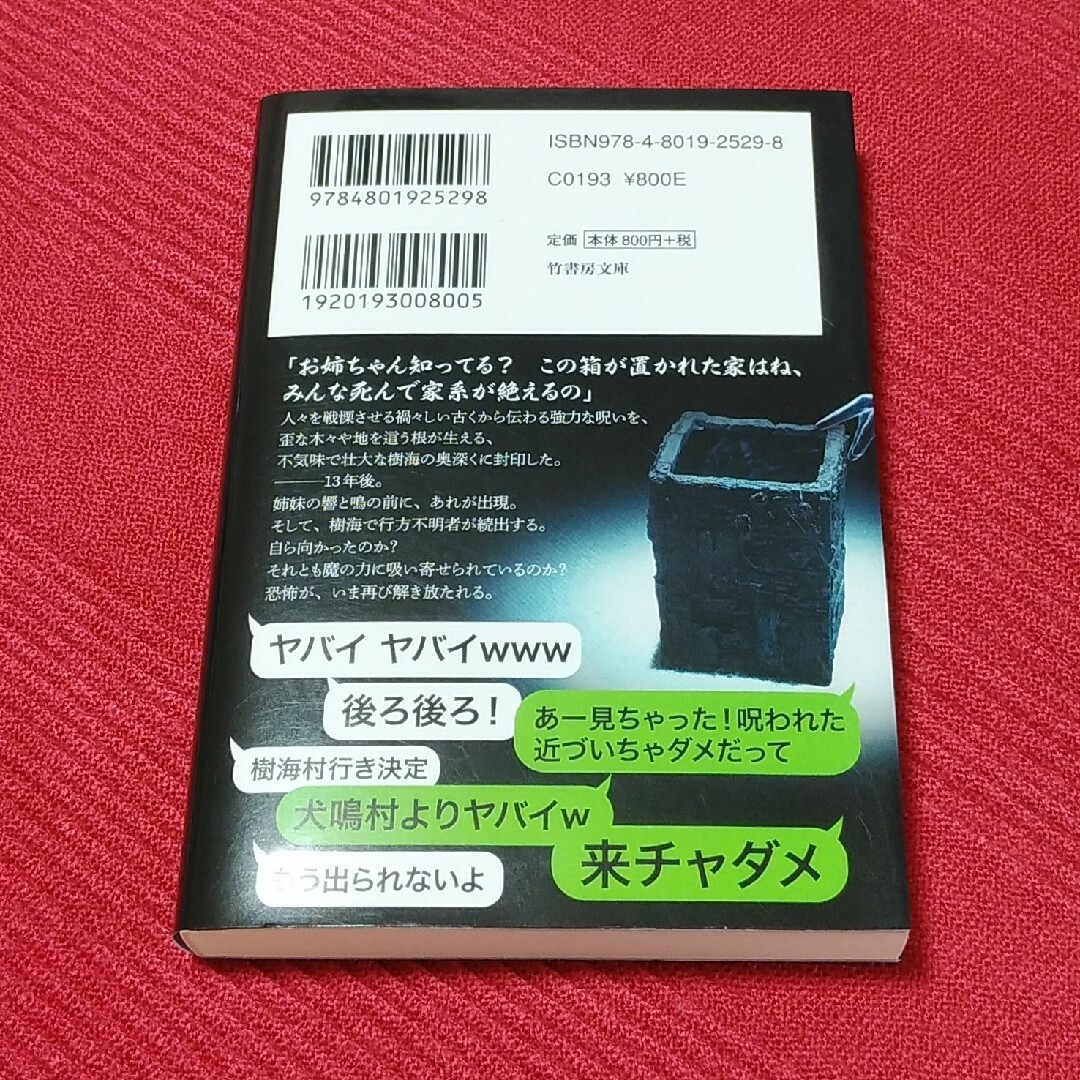 犬鳴村　樹海村　牛首村　小説版　3冊セット　ホラー エンタメ/ホビーの本(文学/小説)の商品写真