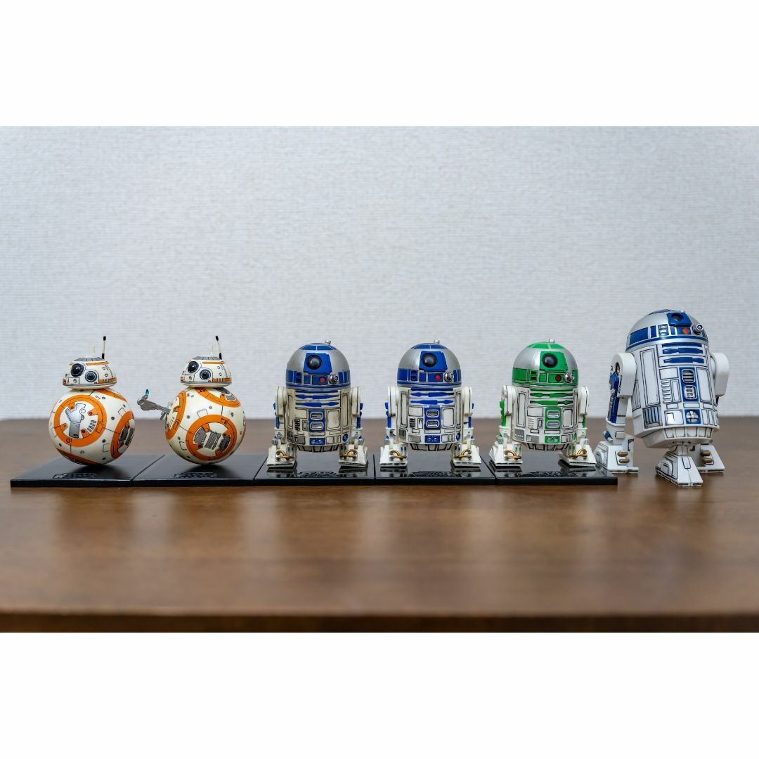 STARWARS (スター・ウォーズ)フィギュア R2-D2、BB-8 6セット