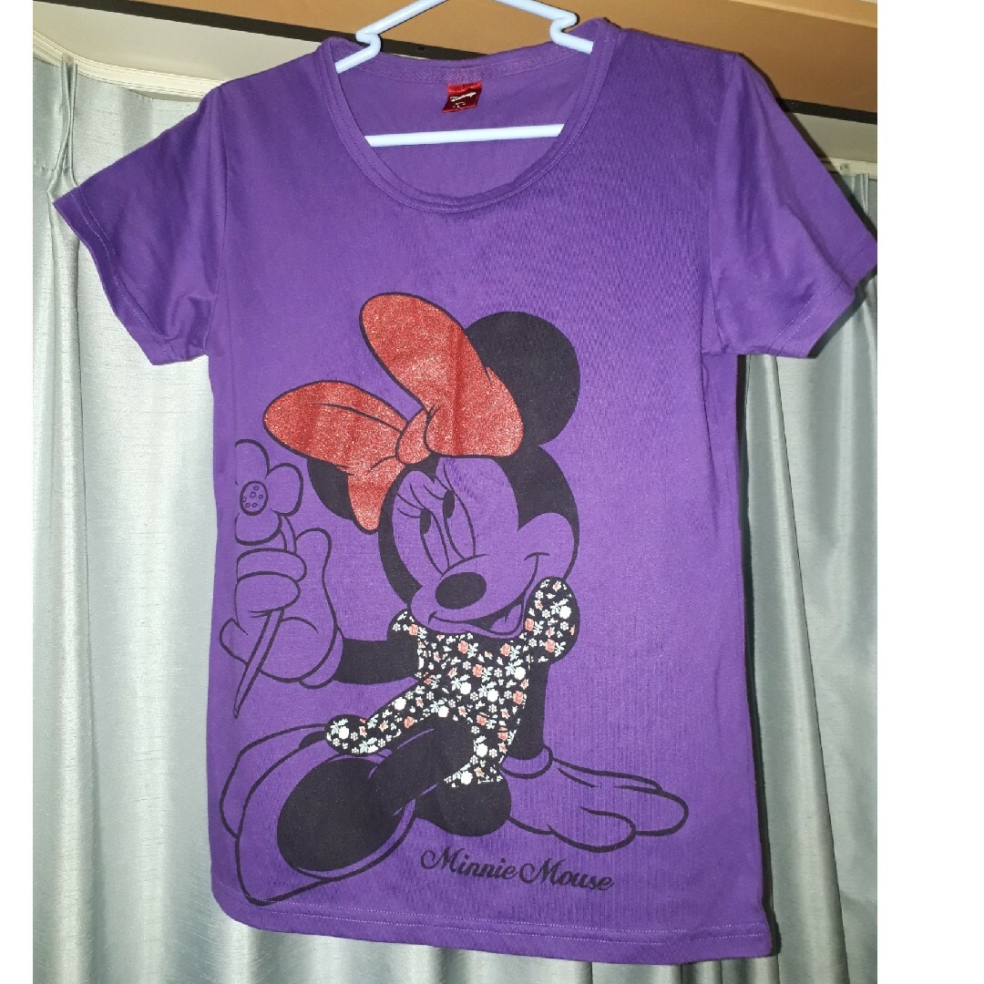 Disney(ディズニー)の＊ミニーマウスプリントTシャツ＊ レディースのトップス(Tシャツ(半袖/袖なし))の商品写真