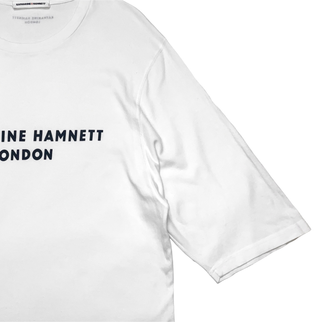 KATHARINE HAMNETT(キャサリンハムネット)のKATHARINE HAMNETT キャサリン ハムネット Tシャツ Tee S メンズのトップス(Tシャツ/カットソー(半袖/袖なし))の商品写真