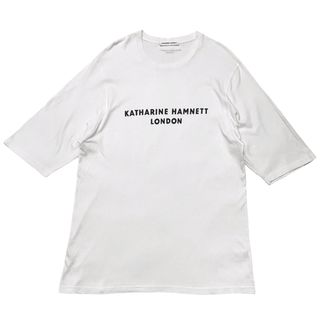 キャサリンハムネット(KATHARINE HAMNETT)のKATHARINE HAMNETT キャサリン ハムネット Tシャツ Tee S(Tシャツ/カットソー(半袖/袖なし))