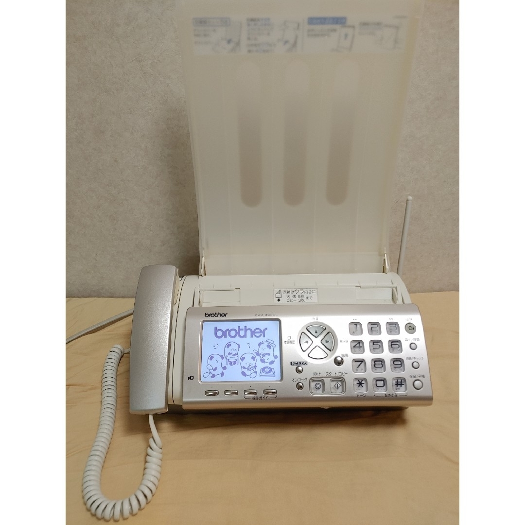 brother  FAX-380DL 親機のみ  FAX機能付き 取説有り