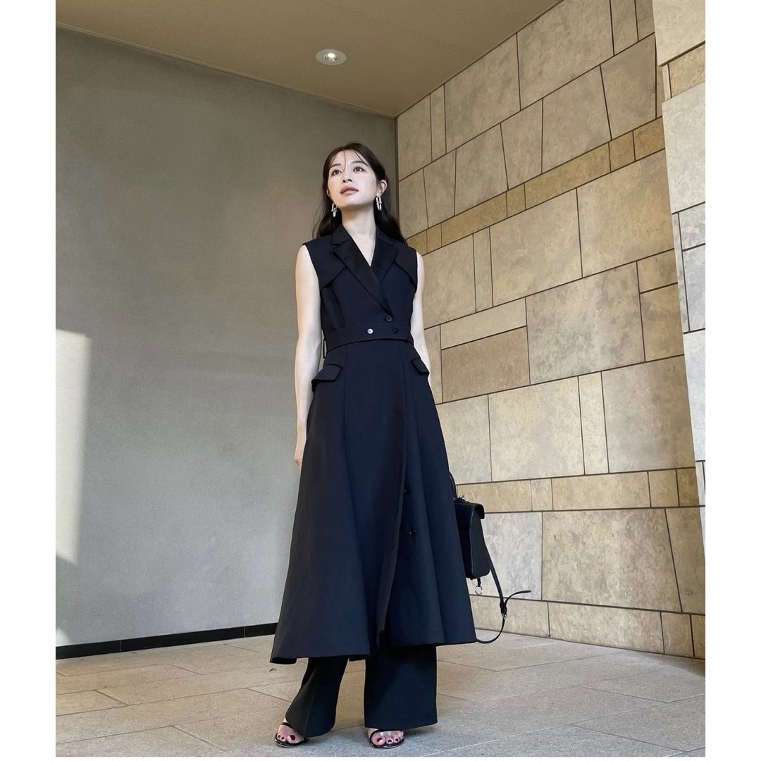 販売売上 Sleeveless Coat Dress laubeblanc | yigitaluminyumprofil.com