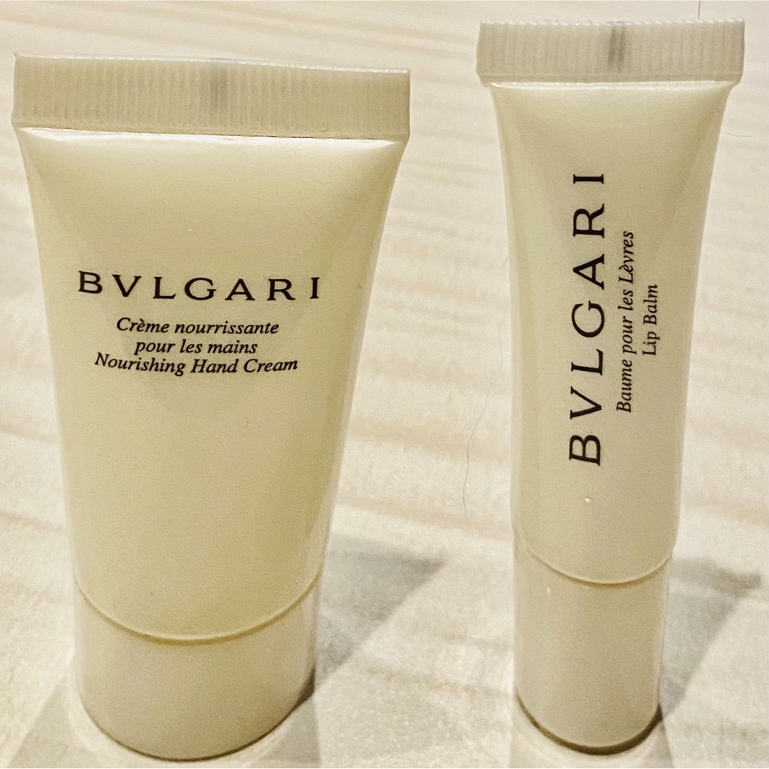 BVLGARI(ブルガリ)のブルガリ　ハンドクリーム & リップバーム　サンプルセット コスメ/美容のボディケア(ハンドクリーム)の商品写真