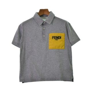 フェンディ(FENDI)のFENDI フェンディ Tシャツ・カットソー 130 グレー 【古着】【中古】(Tシャツ/カットソー)